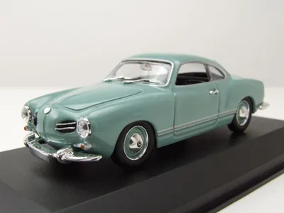 Produktbild von VW Karmann Ghia Coupe 1955 hellblau Modellauto 1:43 Maxichamps