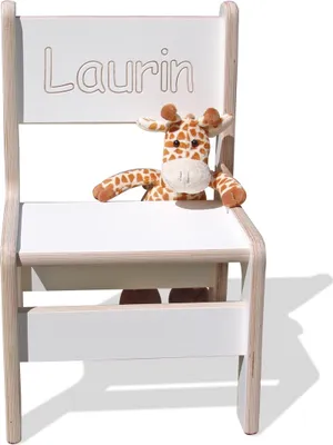Produktbild von ELI Kinderstuhl - Weiß - Mit Name