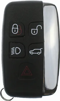 Produktbild von Auto Schlüssel Smartkey Funk Fernbedienung Sender 5 Tasten Gehäuse kompatibel mit Land Rover