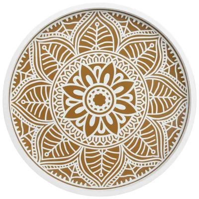 Imagen del producto de Omgoods - Plato decorativo de madera de 30 cm