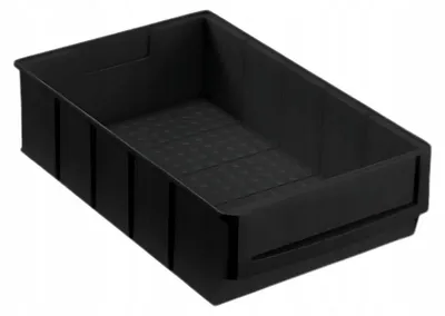 Produktbild von Allit Lagerbehälter Schwarz ESD 300x180x80 mm