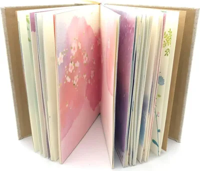 Produktbild von Kreatives Hardcover Notizbuch mit Farbigen Seiten zum Schreiben und Notizen