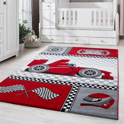 Obrázek produktu pro Carpetsale24 Koberec do dětského pokoje, dětský koberec, chlapecký koberec trendový vzor obdélníkový a kulatý měkký rozměr 200x290 cm