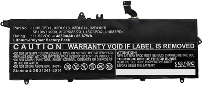 Produktbild von CoreParts MBXLE-BA0267, Akku, Lenovo