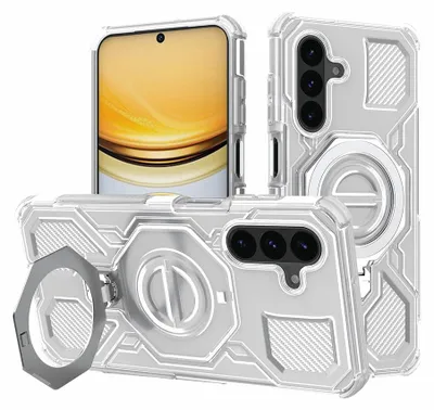 Obrázok produktu pre Techsuit - Carbon Shield PRO puzdro pre Samsung Galaxy A37 5G - biele transparentné