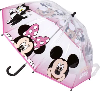 Produktbild von Disney Minnie Mouse Regenschirm ? 71 cm Leichter Kuppel-Schirm für Regenwetter