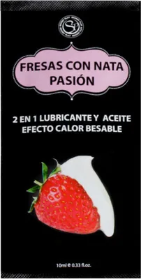 Produktbild von Secret Play Pack 12 Gleitmittel Einzeldosis Erdbeeren mit Sahne