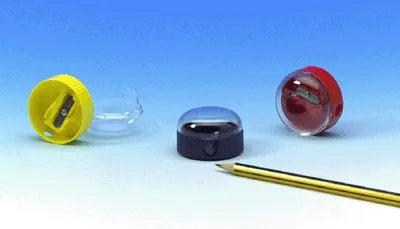Produktbild von Dosenspitzer rund 8mm farbig sortiert Packung mit 12 Stück