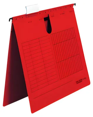 Obrázek produktu pro Falken 80002744 Hängehefter UniReg - A4, 230 g/qm, kfm. Heftung, Manila-RC-Karton, rot