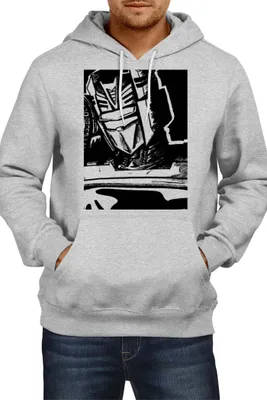Produktbild von Herren Kapuzenpullover Japan Anime Manga Comics Transformers Optimus Prime 02, Man S / Grau
