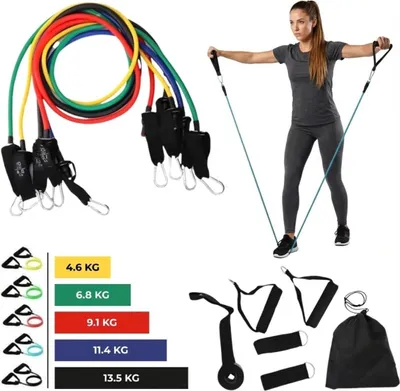 Zdjęcie produktu dla Zestaw Ekspanderów 11 Szt. X-Sport Gym