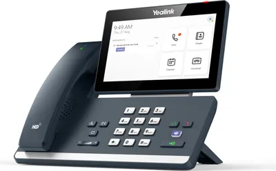 Produktbild von Yealink MP58-WH Microsoft Teams Edition, IP-Telefon, Grau, Kabelloses Mobilteil, Tisch/Bank, Android, Microsoft Teams