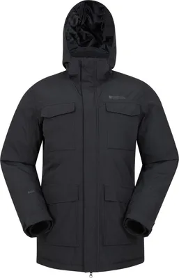 Immagine prodotto di Mountain Warehouse - Giacca lunga "Concord Extreme" da uomo MW1995 (L) (Nero)
