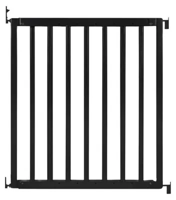 Produktbild von Europe Baby Solid Beech Treppenschutzgitter- Schwarz - 63,5-103,5cm