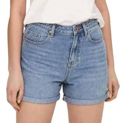 Produktbild von ONLY 15196224, Weiblich, Erwachsener, Blau, Blue / Light Blue Denim, XS, Einfarbig