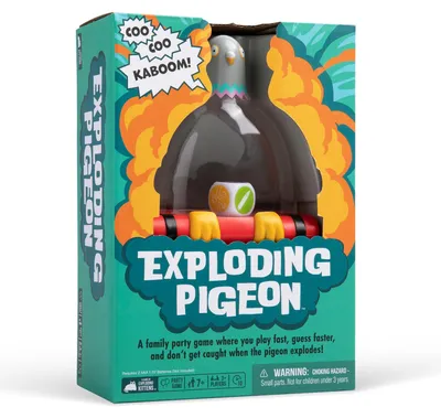 Image de Asmodee Exploding Pigeon, Jeu de cartes, 7 ans