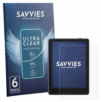 Produktbild von 6x Für Boox Go 6 Gen II Schutzfolie Savvies Displayschutz Display Schutz Folie Klar Transparent