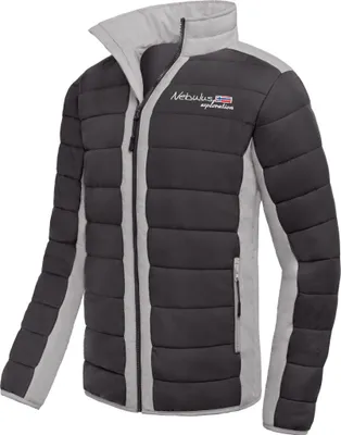Imagen del producto de Chaqueta de invierno Nebulus FIGHT para hombre, chaqueta de exterior cálida, práctica y versátil, ideal para entretiempo e invierno, modelo P5902, para hombre, color y gris, talla S