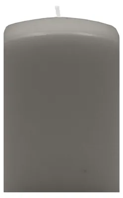 Produktbild von Quader Kerzen Grau 12 x Ø 7/7 cm, 8 Stück