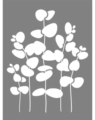 Image de Pochoir 15 x 20 cm - Eucalyptus