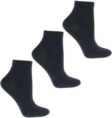 Produktbild von Kurzsocken Damen Classic - Bunt - 3 Paar - 35-38 - Thermosocken