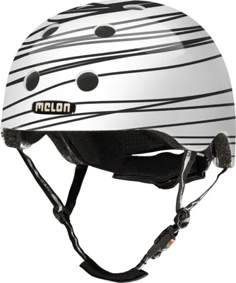 Produktbild von Melon fahrradhelm Urban Active Polycarbonat weiß Größe 52-58 cm