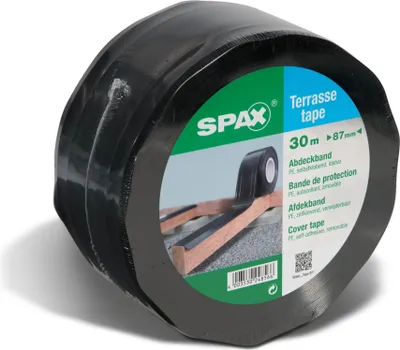 Produktbild von SPAX Abdeckband Terrasse 30 m x 87 mm auf einer Rolle