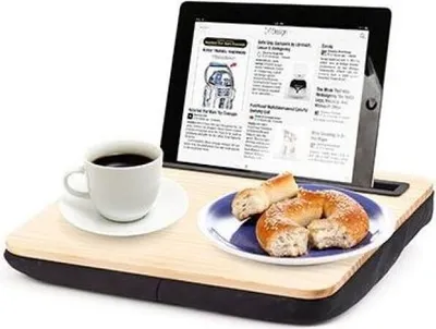Produktbild von Kikkerland iBED Lap Desk - Holz