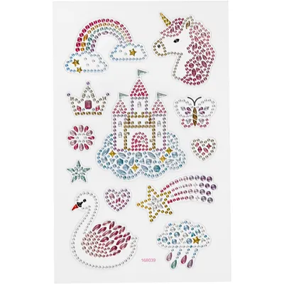 Produktbild von Kreativfirma Diamant Sticker Unicorn, 1 Blatt