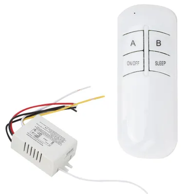 Obrázek produktu pro 2 způsoby zapnutí/vypnutí 220 V digitální bezdrátové nástěnné svítidlo přijímač vysílač dálkové ovládání spínač