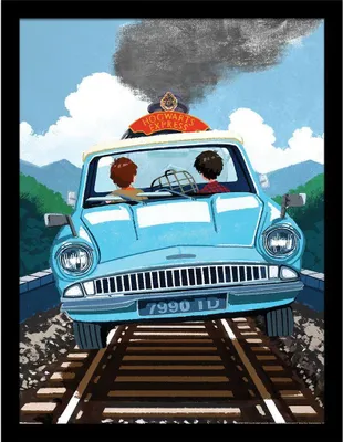 Produktbild von Harry Potter - Gerahmtes Poster "Looking Forward", "Hogwarts Express" PM10791 (40 cm x 30 cm) (Bunt)