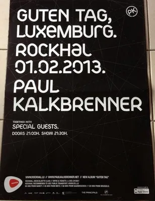 Immagine prodotto di Paul Kalkbrenner - Locandina/Poster - 60x80 cm