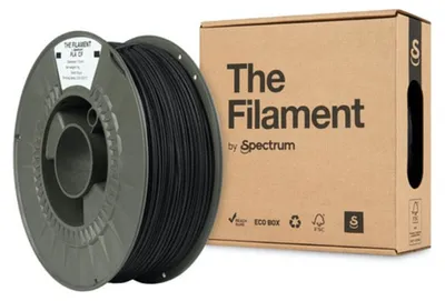 Image de The Filament · PLA CF · BLACK · 1.75mm · 1kg