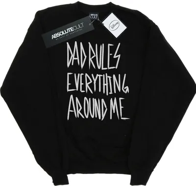 Produktbild von Disney - "The Lion King Dad Rules Everything" Sweatshirt für Herren BI30141 (S) (Schwarz)
