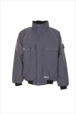 Produktbild von Planam Winterblouson Canvas 320 Gr. XL grau/schwarz
