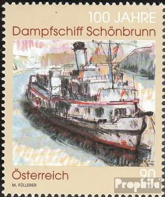 Produktbild von Briefmarken Österreich 2012 Mi 2997 (kompl.Ausg.) gestempelt Dampfschiff