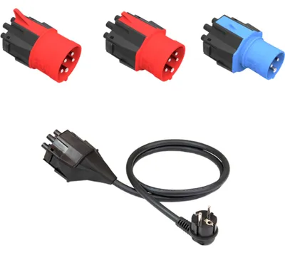 Produktbild von NRGkick Steckeraufsatz Set, Steckschlüssel-Satz, 3 Kopf/Köpfe