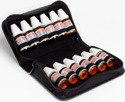 Produktbild von Hausapotheke 12 DHU Leder & Spagyra | RFID (10ml)  (ohne Gläser)