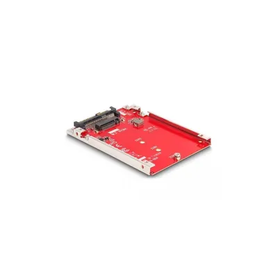 Produktbild von Delock 2.5 Zoll Konverter U.3 SFF-8639 zu M.2 NVMe Key M - 7 mm