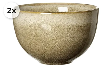 Immagine prodotto di Ciotola da portata 20 cm / 2,2 litri Set di 2 Alicante marrone