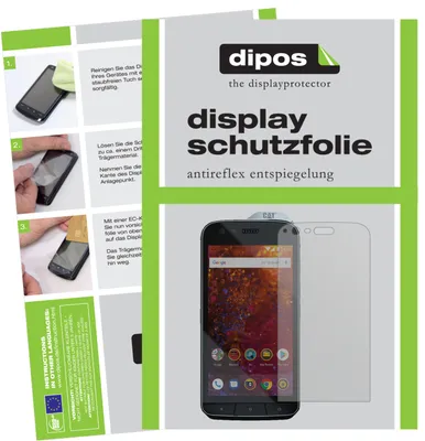 Produktbild von 6x Schutzfolie für Caterpillar CAT S61 matt Displayschutzfolie Display Schutz