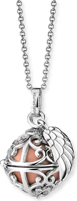 Produktbild von Engelsrufer ERN-ER23-16-XS Damen Collier Flügel 925 Silber rosé 50 cm