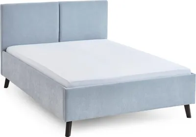 Produktbild von Meise Möbel Piano Polsterbett schwarze Holzfuß