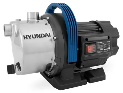 Produktbild von HYUNDAI Gartenpumpe GP12050 (1200W, 5.000 l/h, Förderhöhe max. 50m, Ansaughöhe max. 8m)