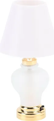 Obrázek produktu pro Miniaturní lampa do domečku pro panenky, stylový dekorativní model nábytku v měřítku 1:12