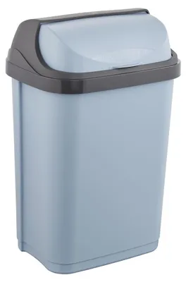 Produktbild von keeeper Abfallbehälter mit Rolldeckel, 10 l, 25,5 x 19 x 39 cm, Rasmus, Blau (No