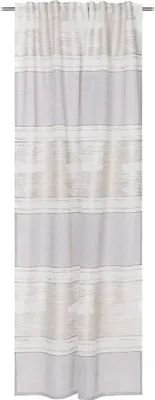 Produktbild von GÖZZE Schlaufenschal PAPERMOON BL 140x245 cm silber Vorhang