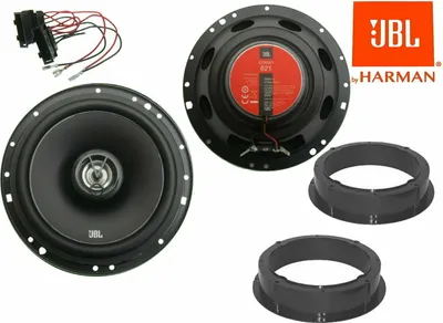 Produktbild von passend für VW Scirocco 08-17 JBL 2 Wege 621 Lautsprecher Boxen Komplett Set Tür Vorn 175 Watt