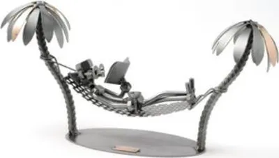 Image de Figurine en métal « Hamac des mers du Sud » : pour la décoration ou comme cadeau