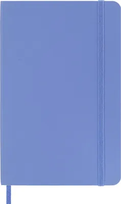 Immagine prodotto di Moleskine - Classic Notebook, Taccuino a Righe, Copertina Morbida e Chiusura ad Elastico, Formato Pocket 9 x 14 cm, Colore Blu Ortensia, 192 Pagine